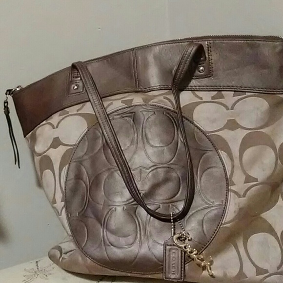Coach Handbags - Coach Canvas Purse Coach Handbags - Coach Canvas Purse